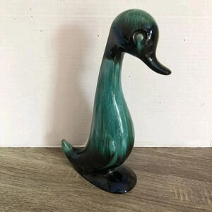 Vtg Large Blue Mountain Pottery Duck